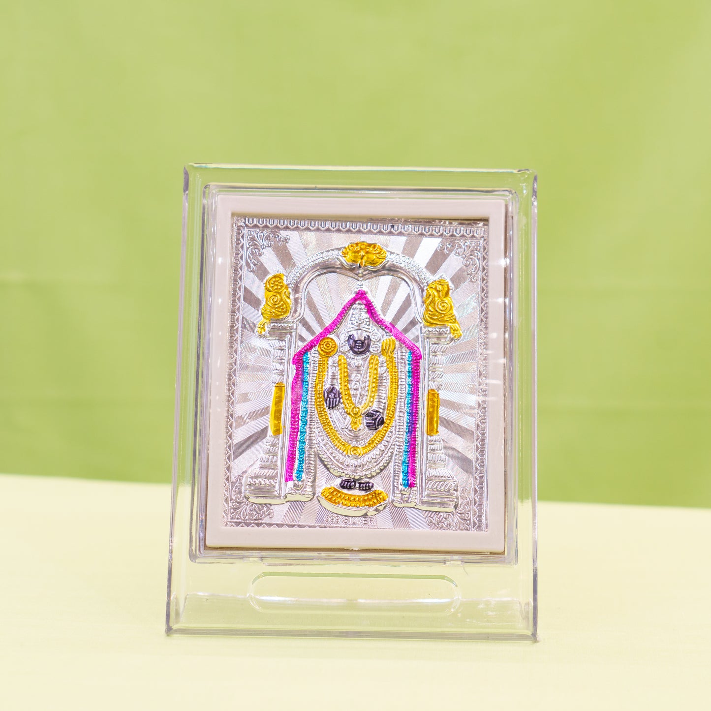 Silver Coated Balaji Frame (No 2)