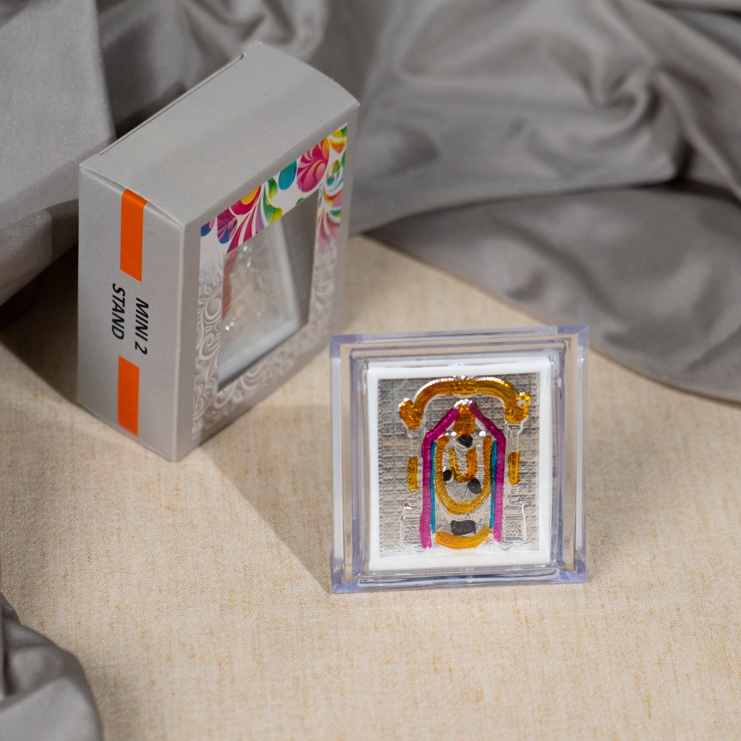 Silver Coated Balaji Frame (Mini)