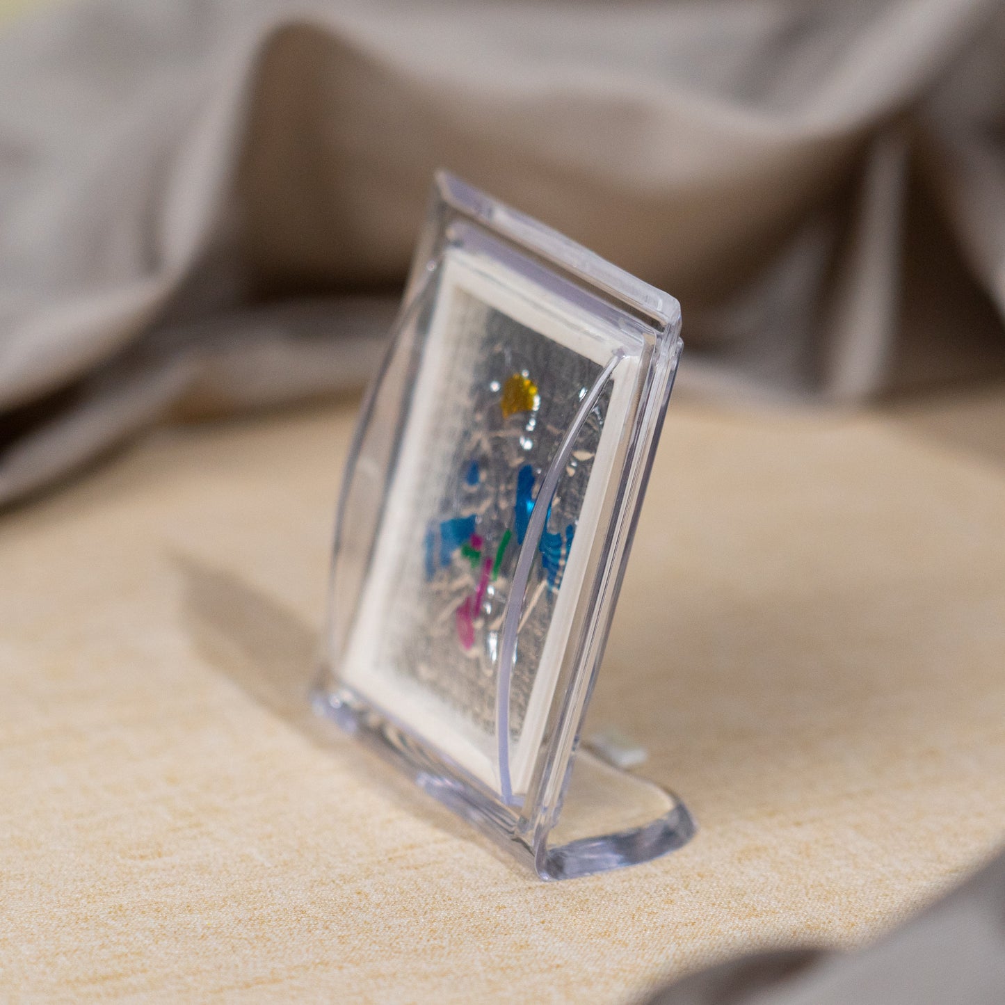 Silver Coated Hanuman Frame (Mini)