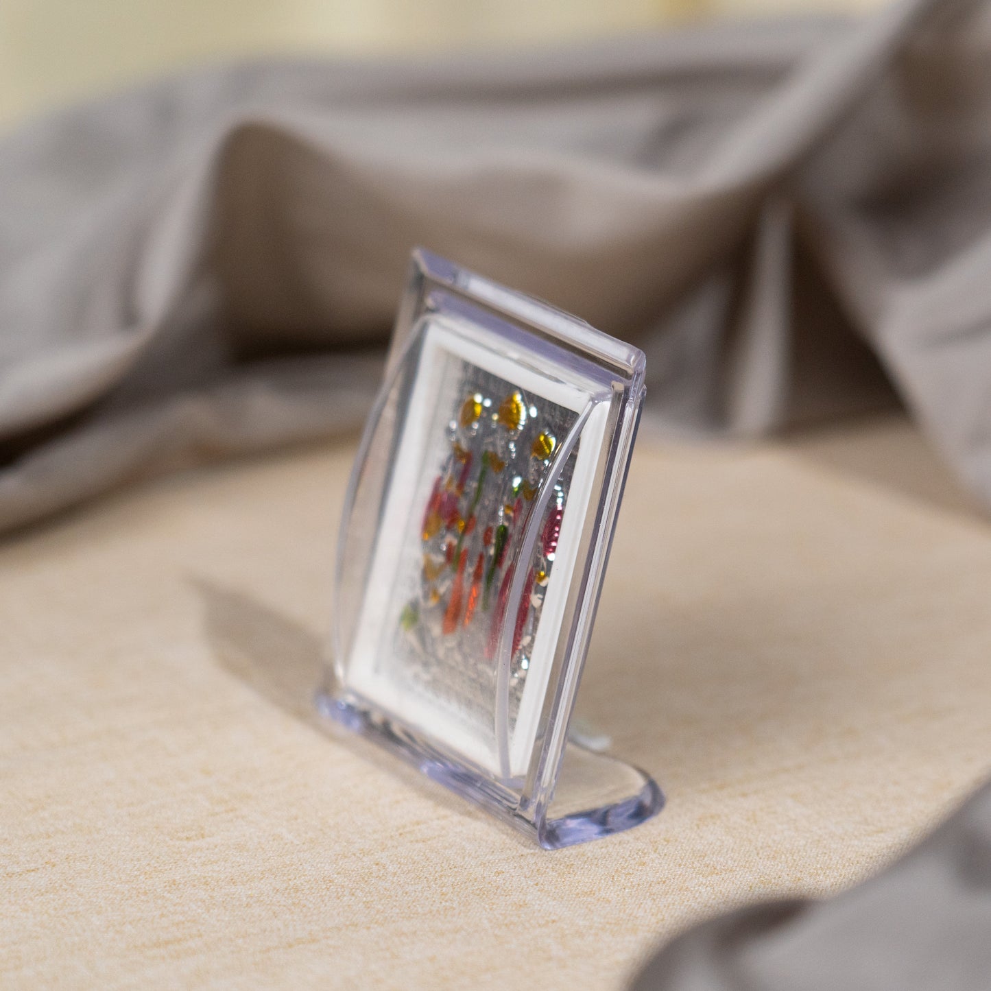 Silver Coated Ram Family Frame (Mini)