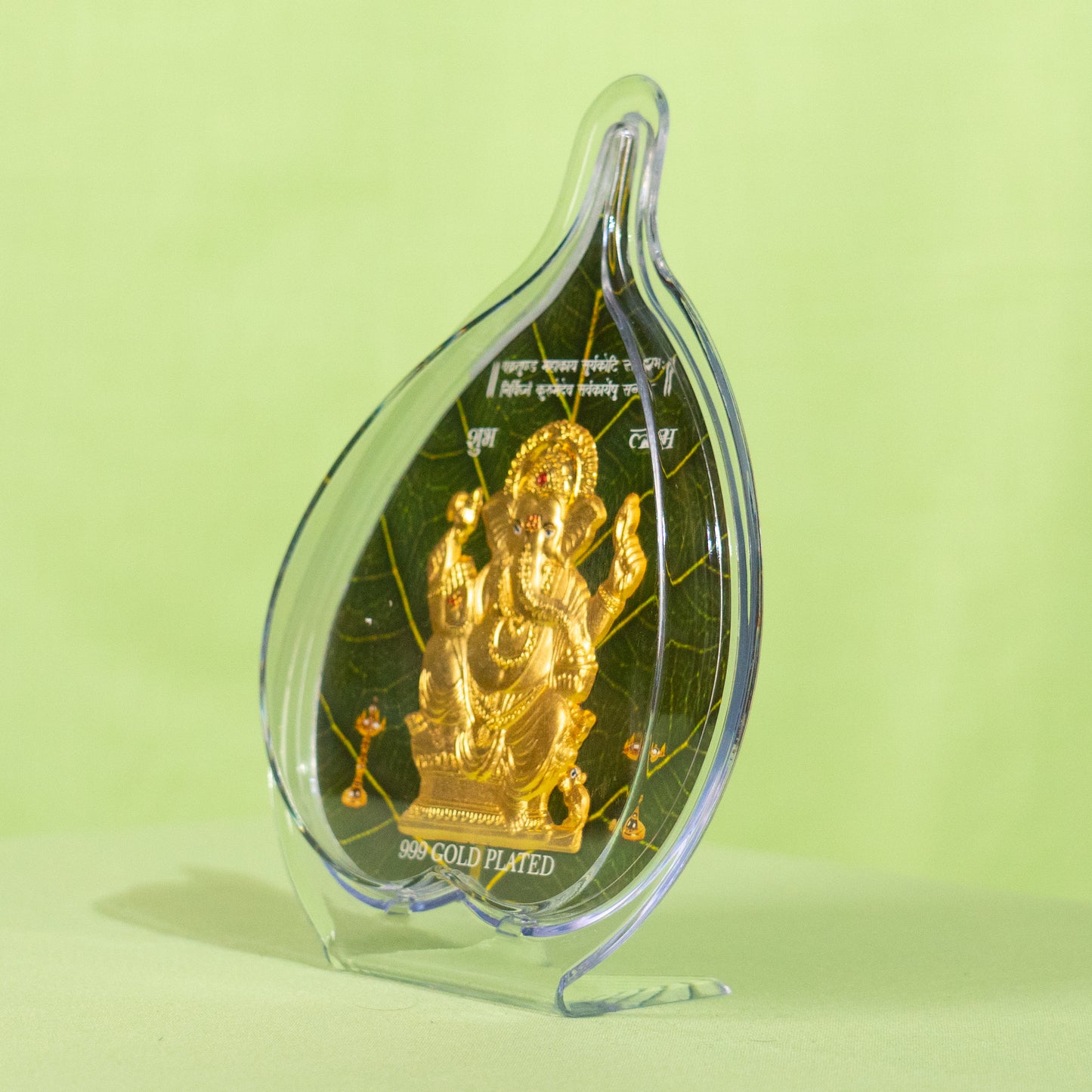 Gold Coated Ganesh Frame (No 2) Leaf