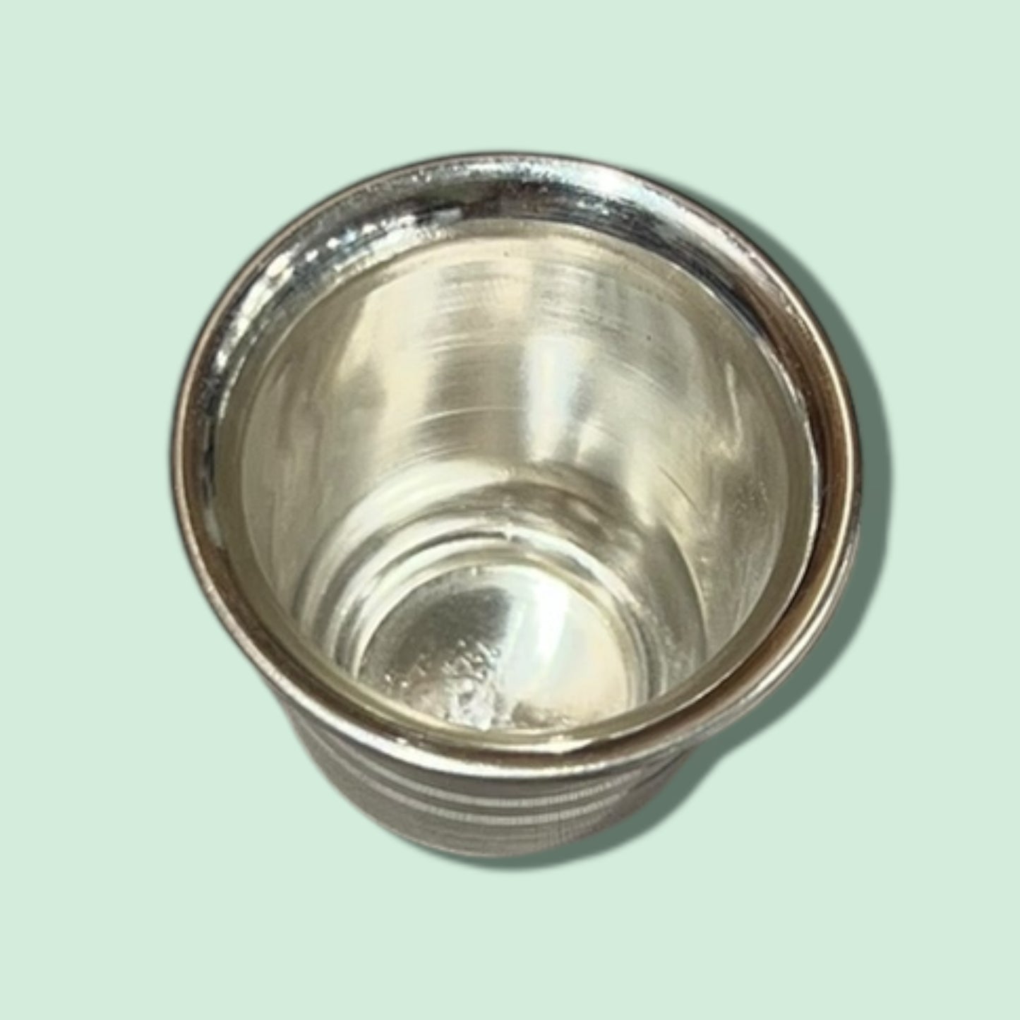 SMALL SILVER GLASS