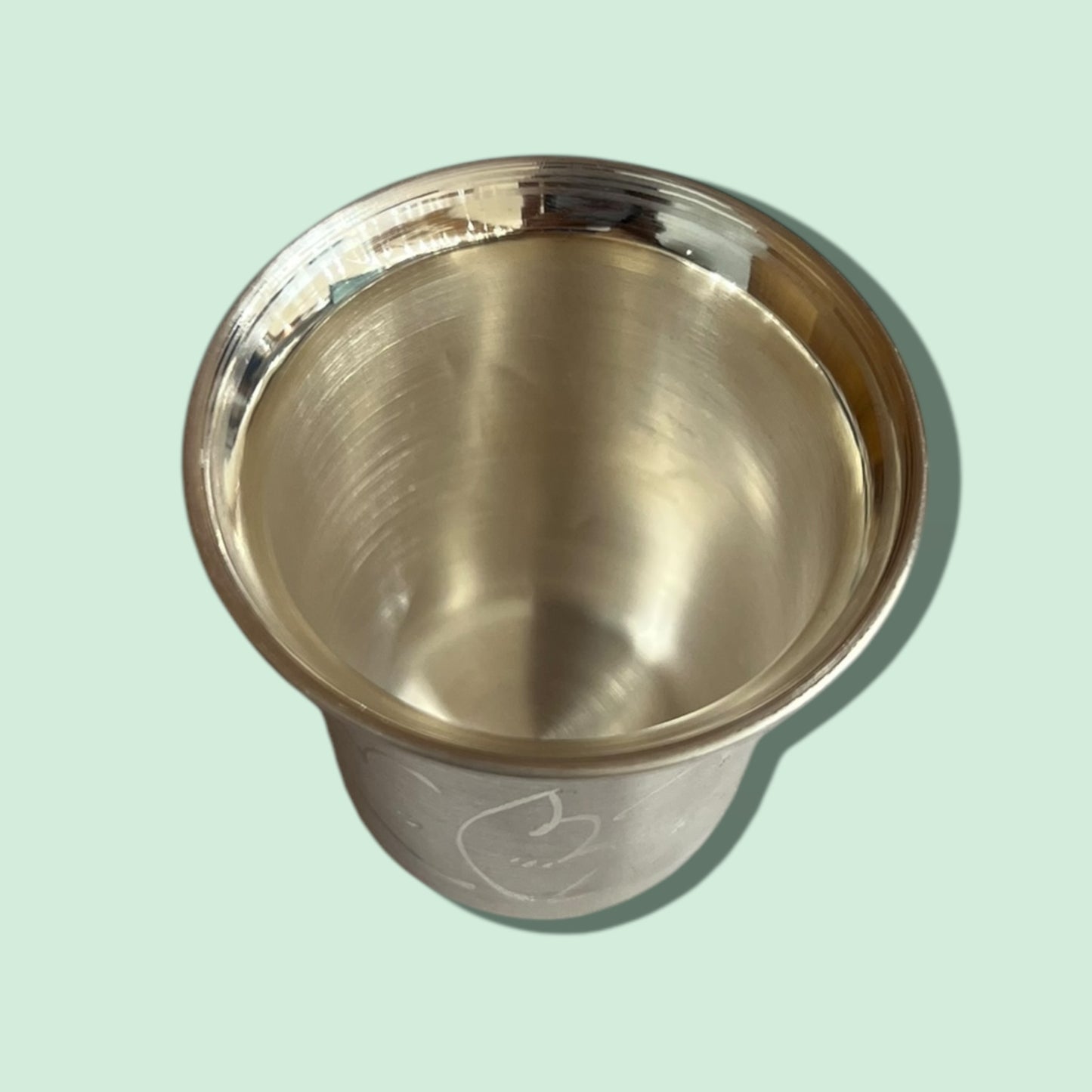 SMALL SILVER GLASS