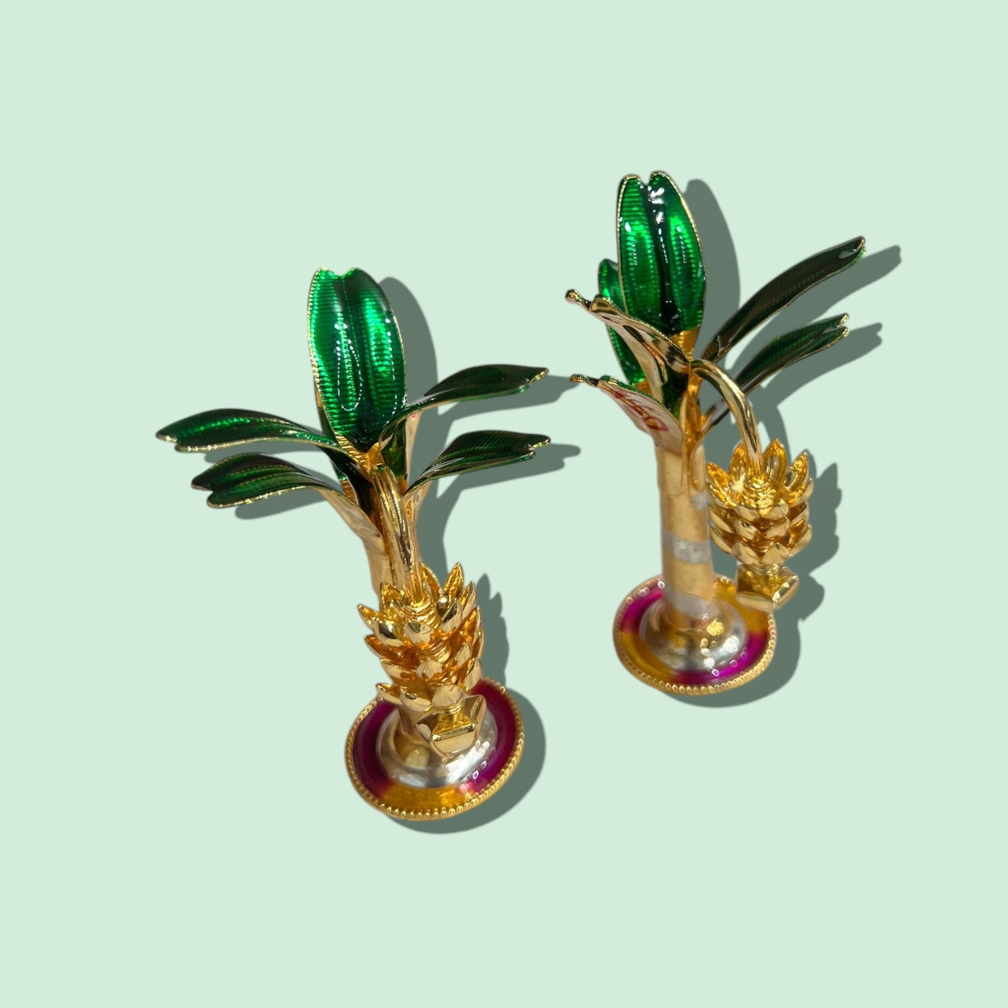 SILVER GOLD POLISH BANANA TREES