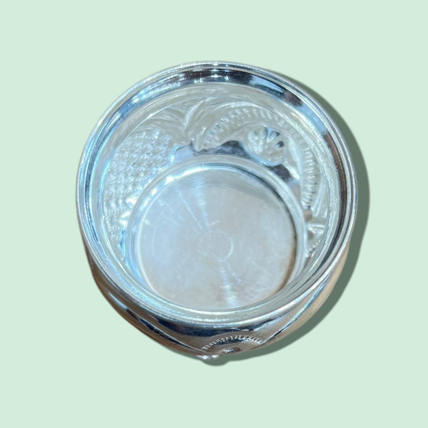 SILVER ELEPHANT LEG BOWL