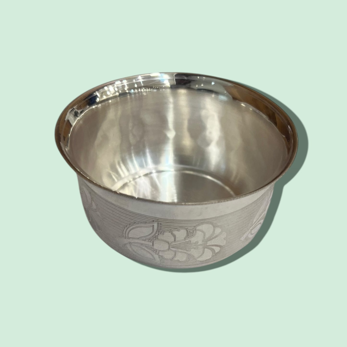 SILVER FANCY BOWL