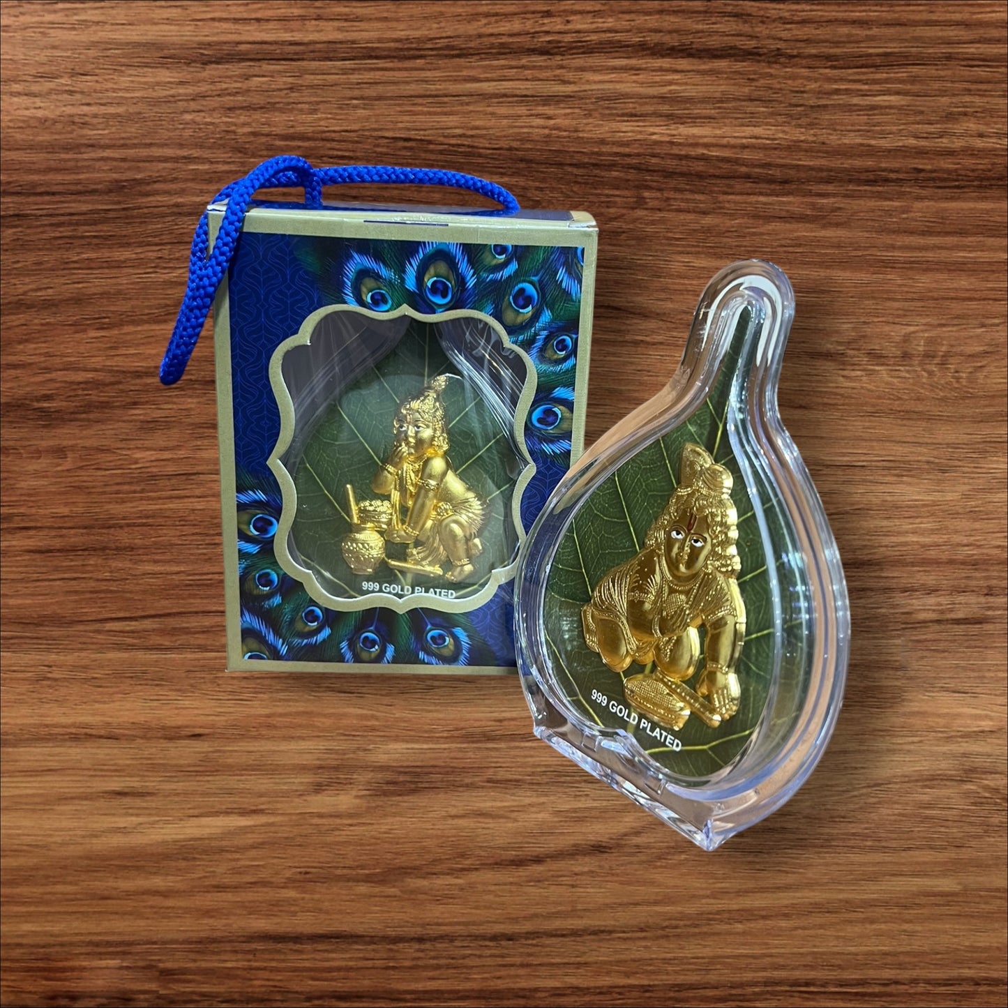 999 GOLD PLATED NO1 LEAF LADDU KRIISHNA FRAMES