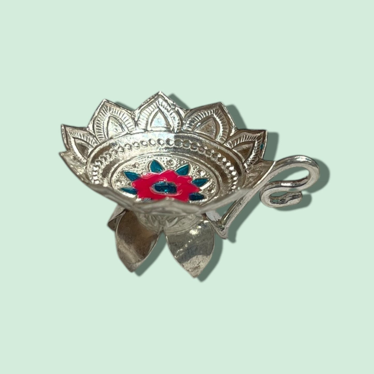 SILVER ASHATA DHALA PADMAM