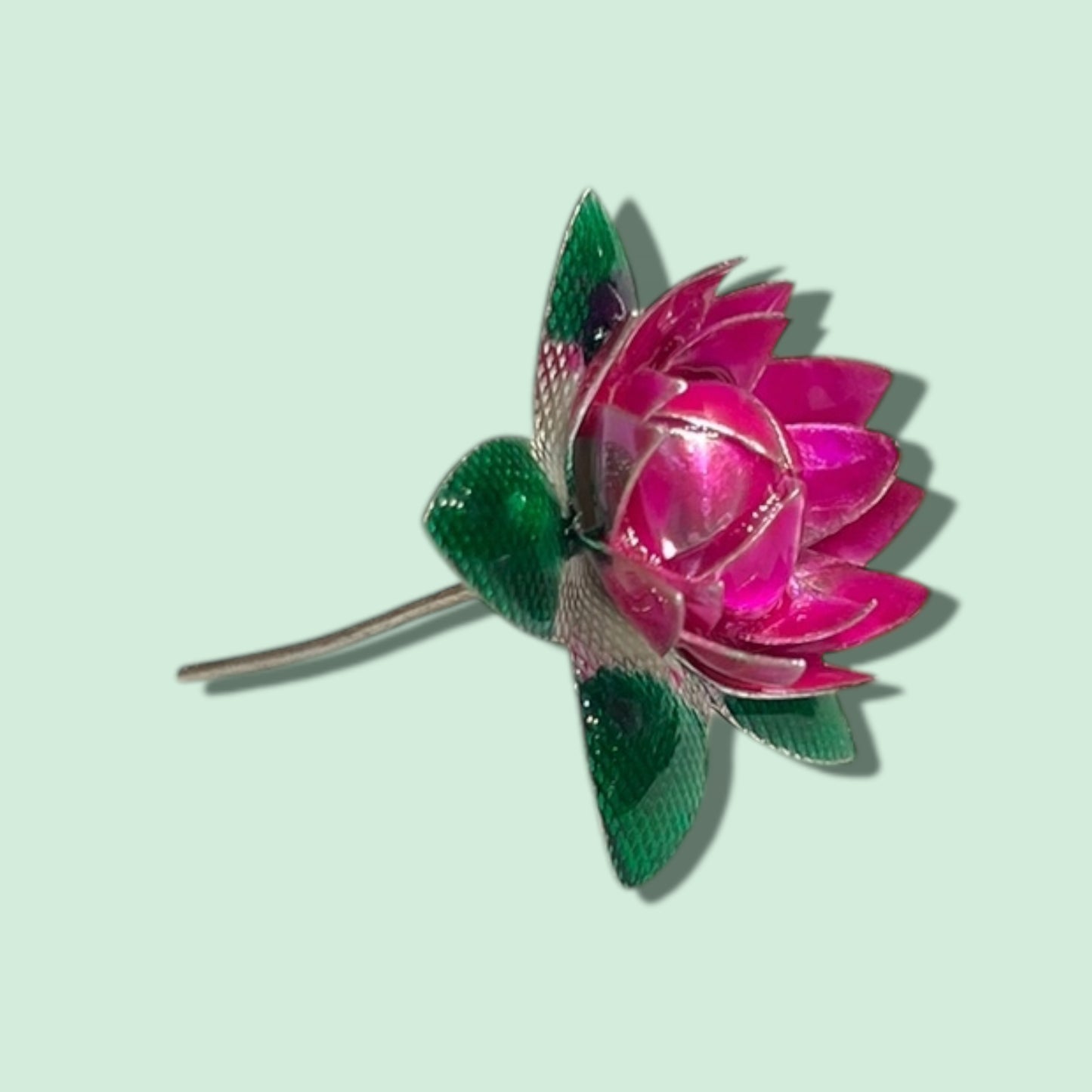 SILVER LOTUS FLOWER