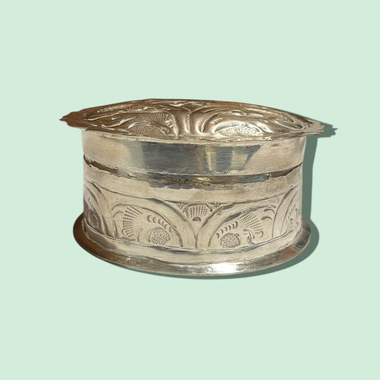 SILVER JEWELLERY BOX