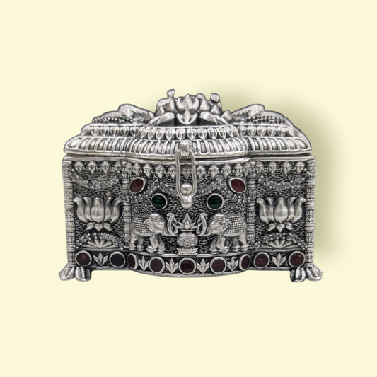 Emerald Antique Stone Kumkum Bharani