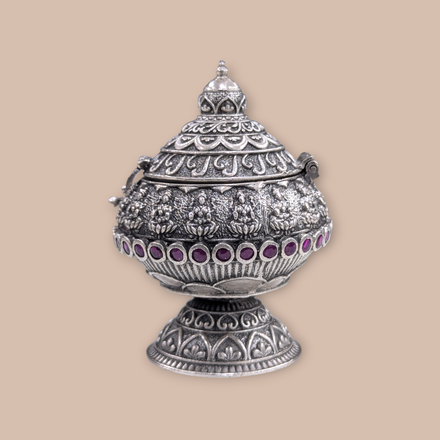 92.5 Antique Silver Kumkum Bharani
