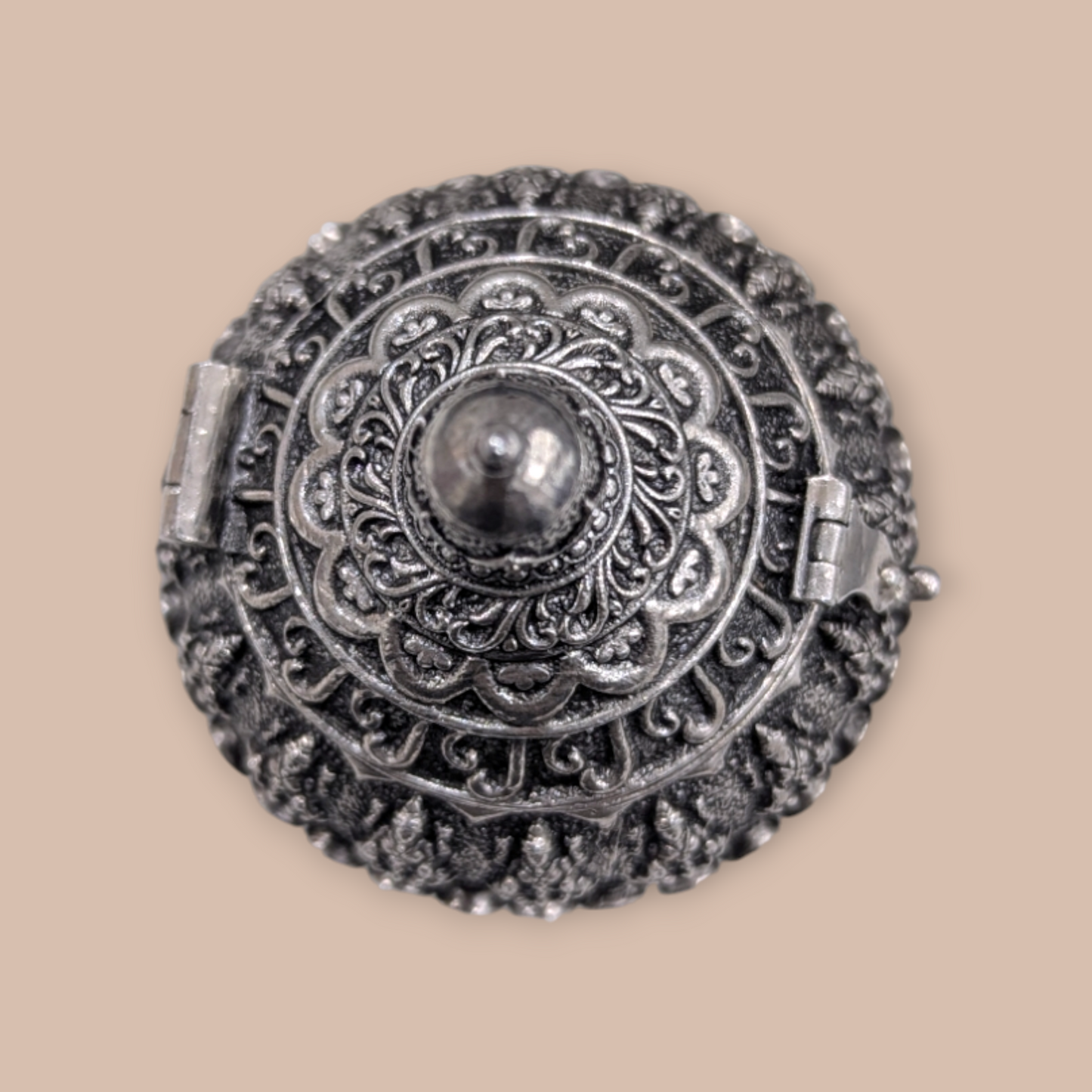 92.5 Antique Silver Kumkum Bharani