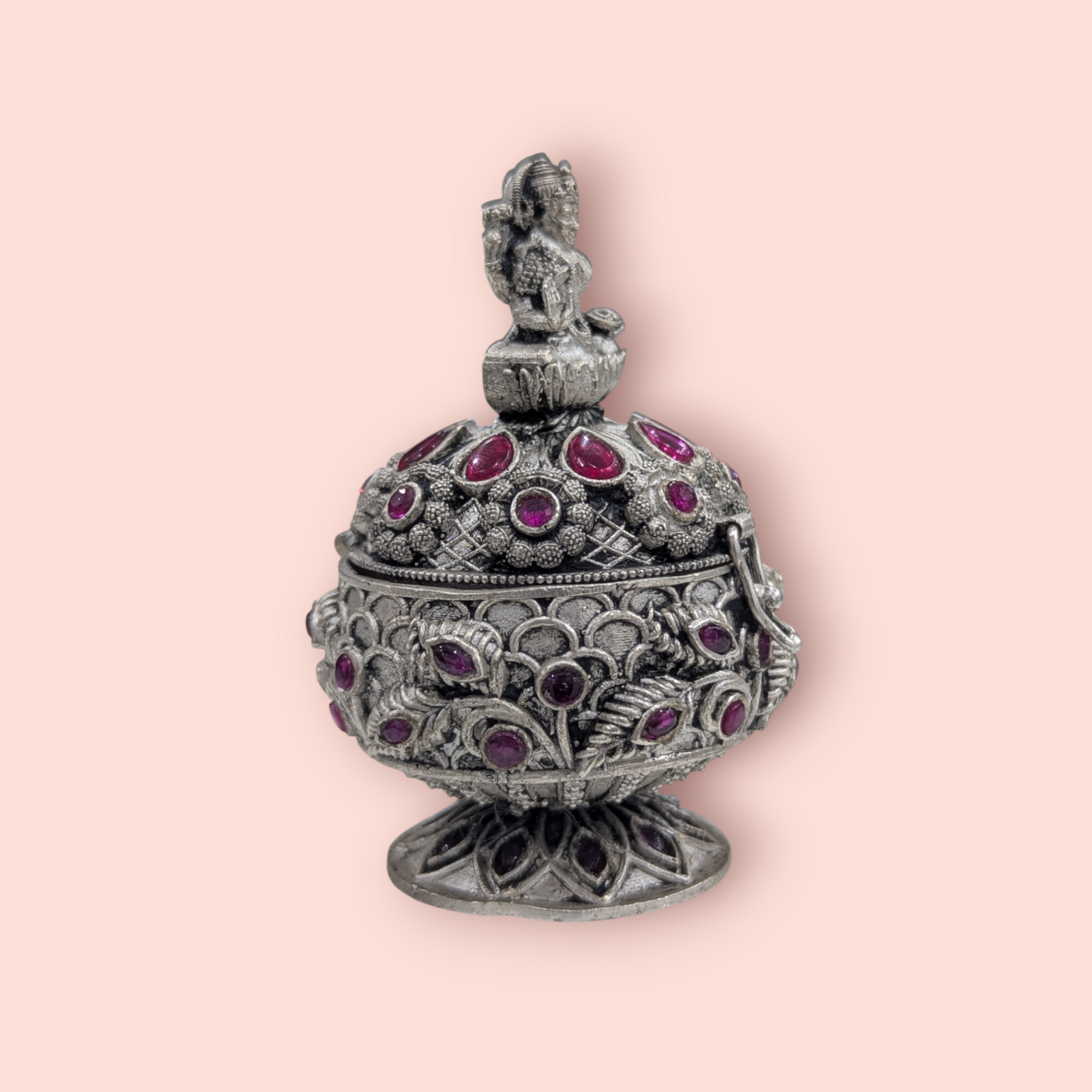 92.5 Antique Silver Kumkum Bharani