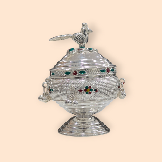 Silver Kumkum Bharani
