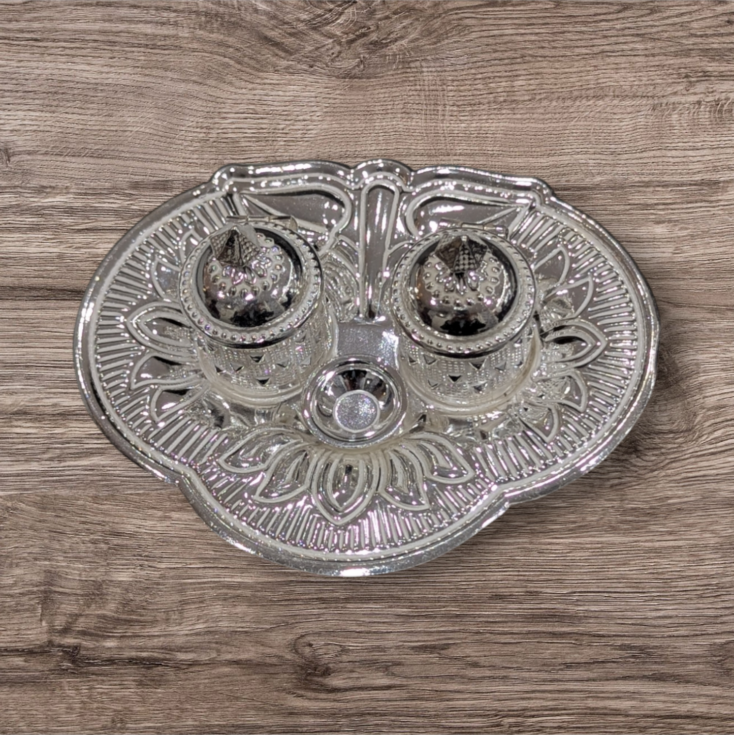 Silver Kumkum Bharani