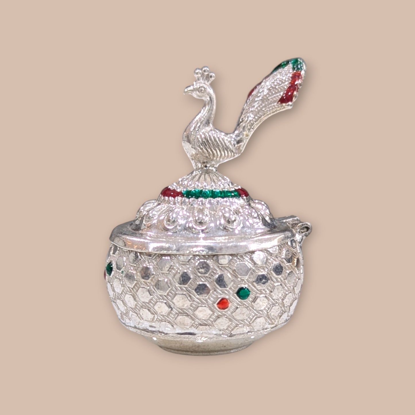 Silver Kumkumbarni