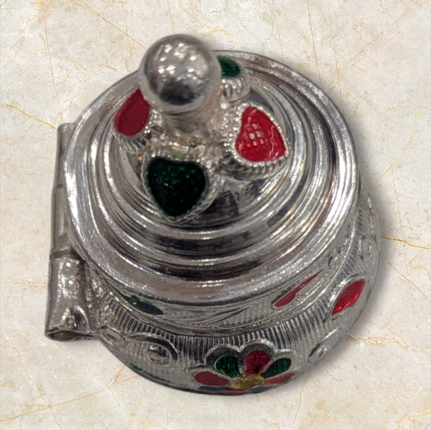 Silver Kumkum Bharani