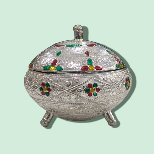 Silver Kumkum Bharani