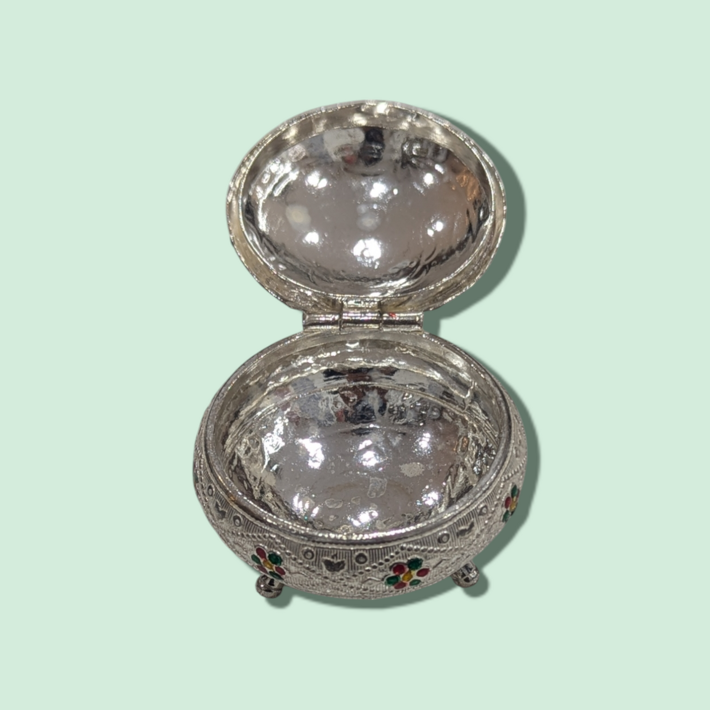 Silver Kumkum Bharani