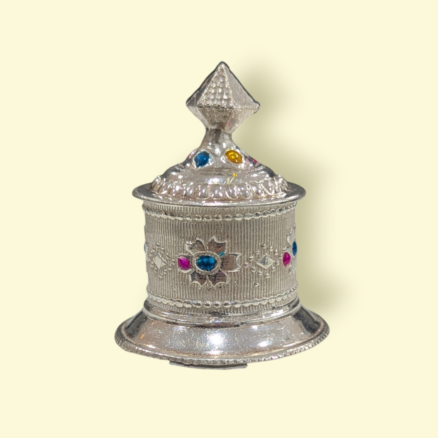 Silver Kumkum Bharani