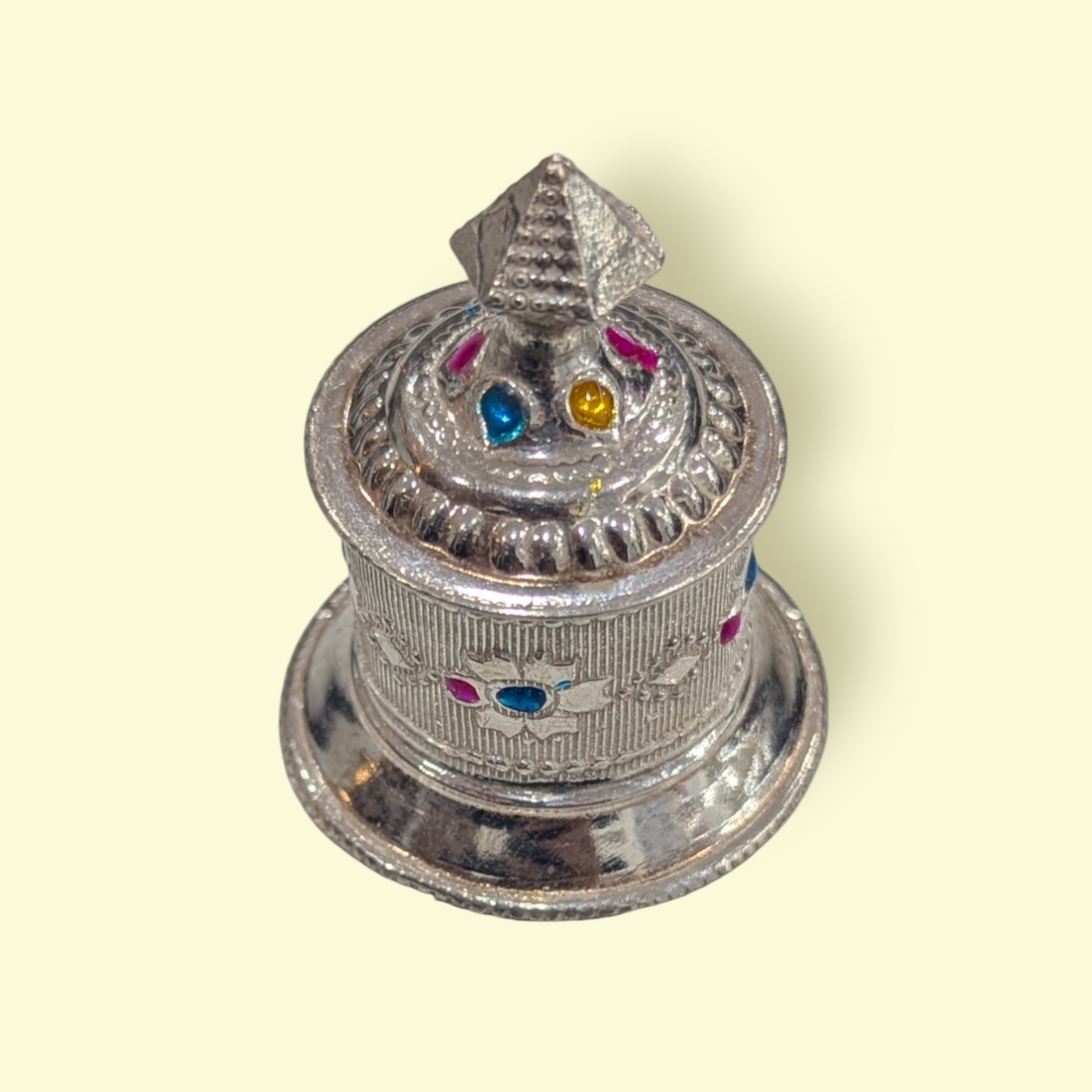 Silver Kumkum Bharani