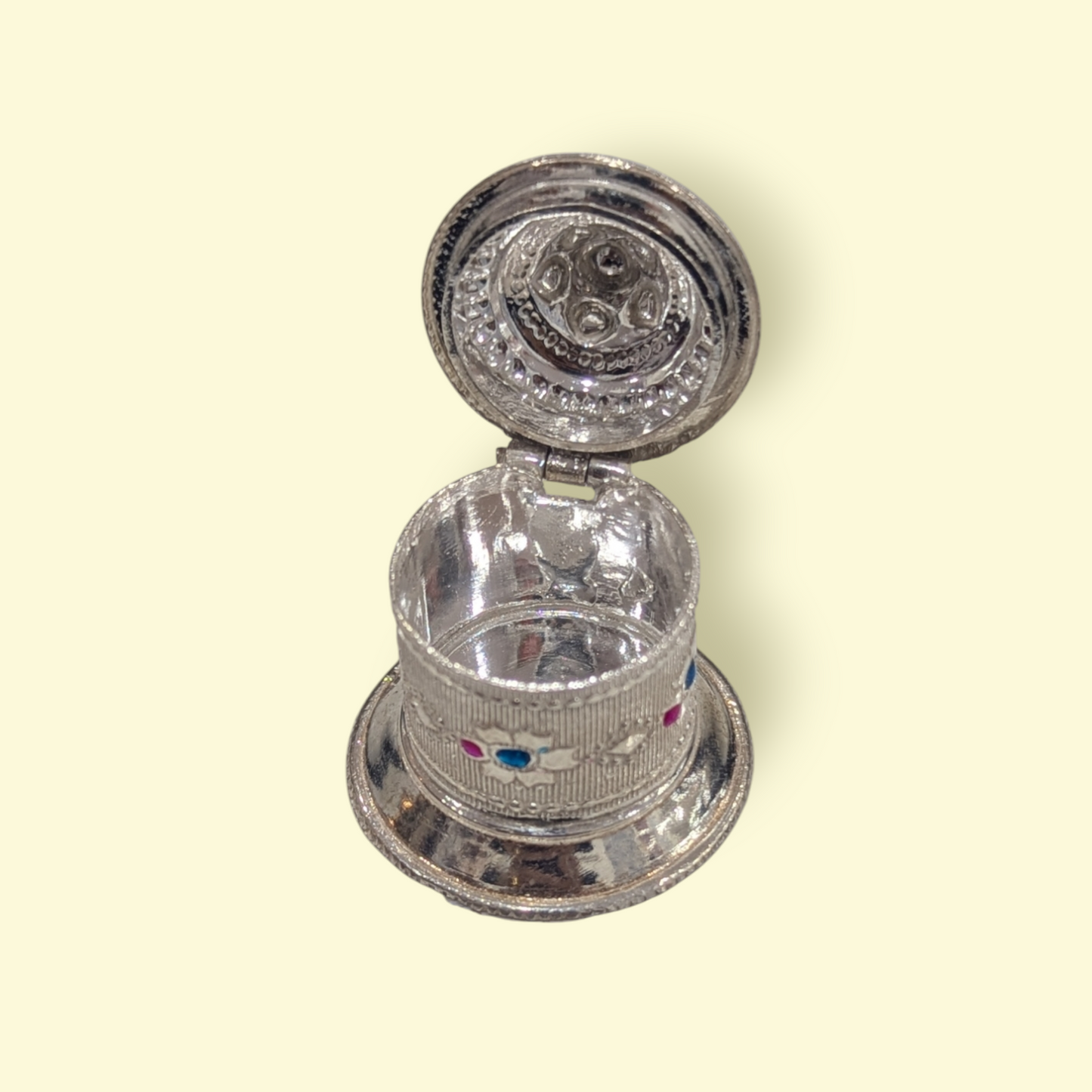Silver Kumkum Bharani