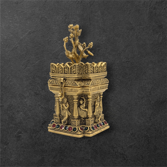 Enamil Gold Plated Kumkum Bharani