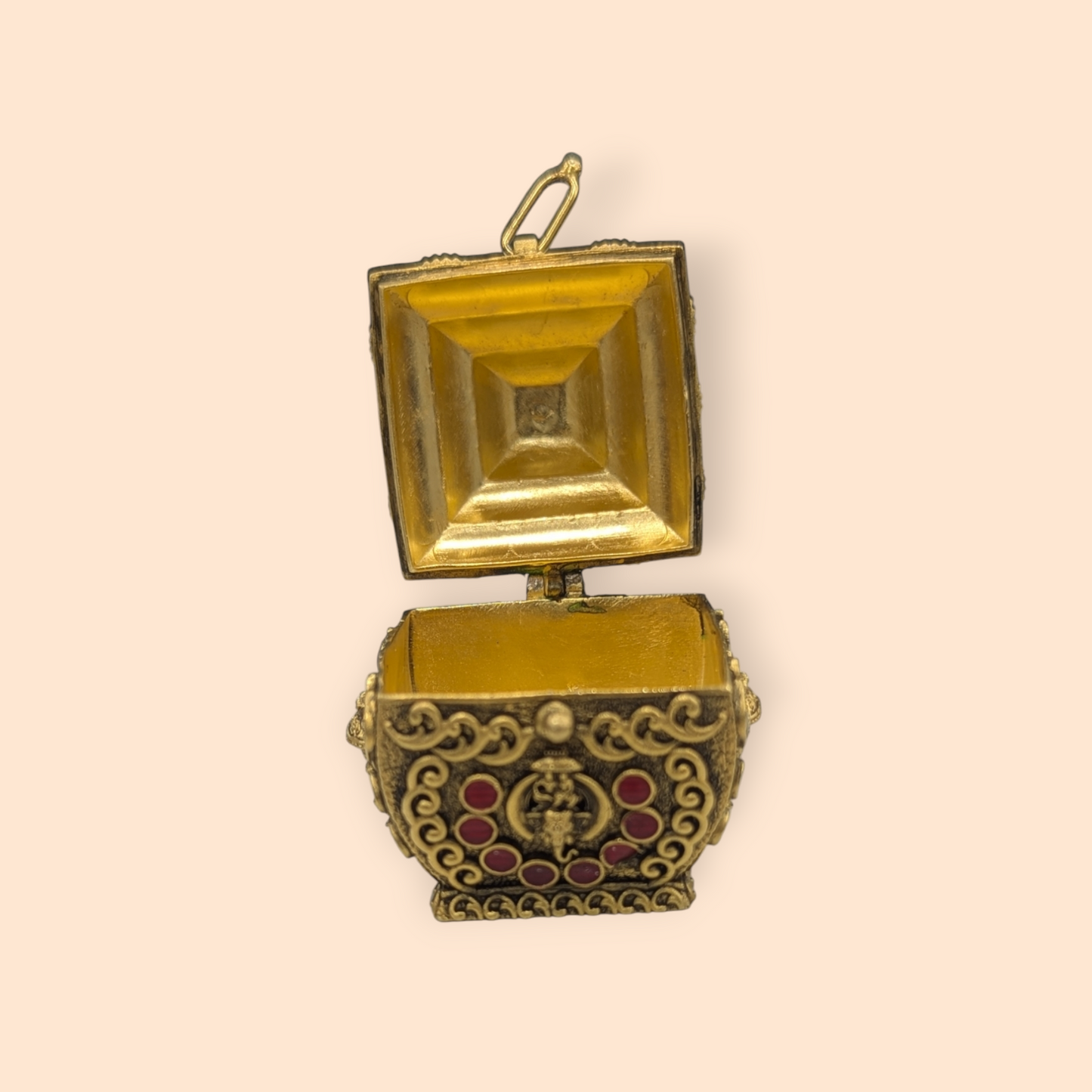 Enamil Gold Plated Kumkum Bharani