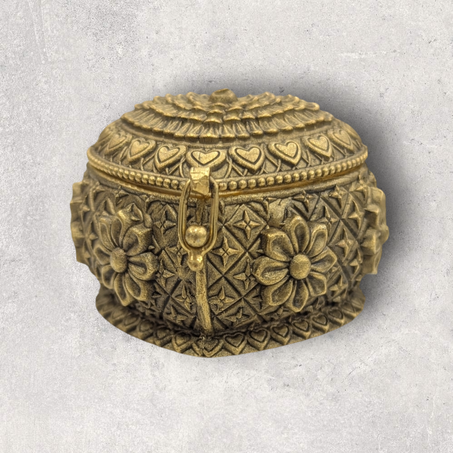 Enamil Gold Plated Kumkum Bharani