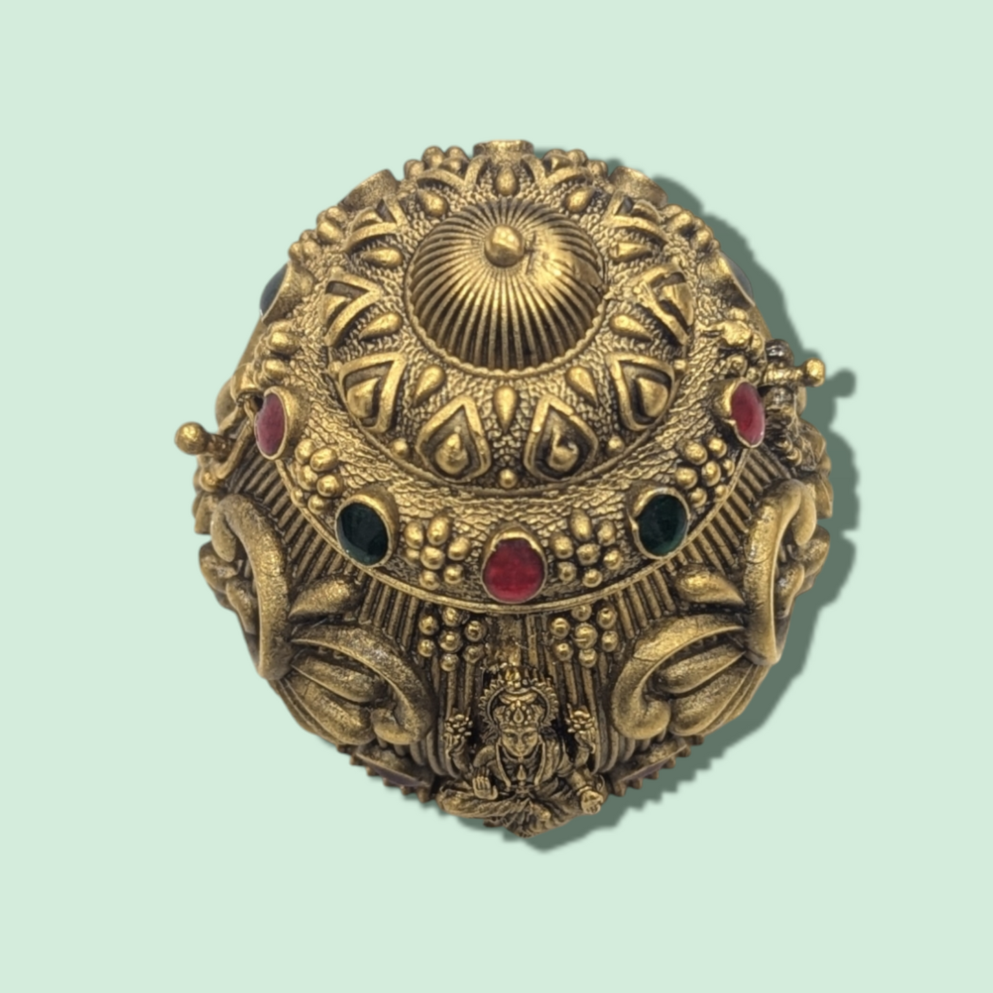 Enamil Gold Plated Kumkum Bharani