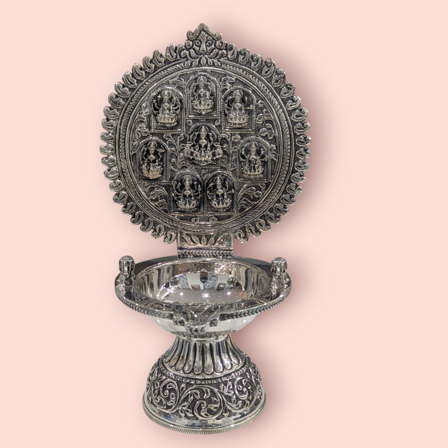 92.5 Antique Astlakshmi Kamakshi Diya