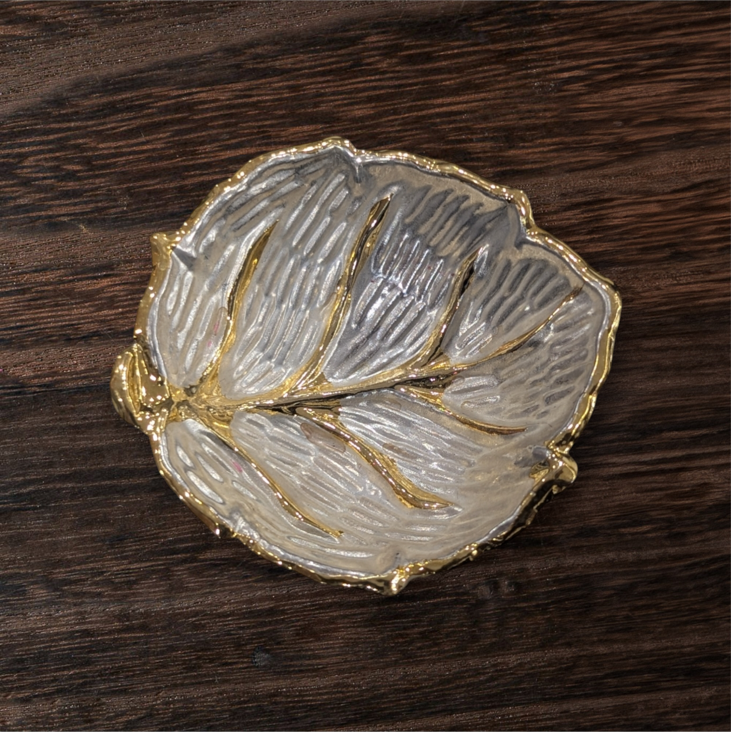 Silver Gold Coated Bowl