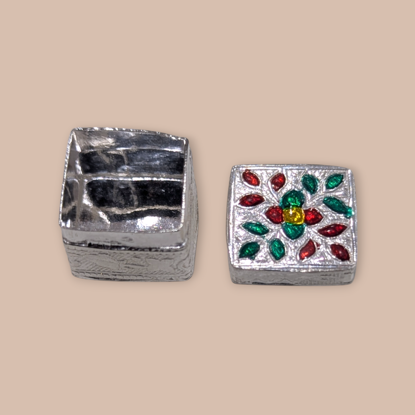 Silver Kajal Box