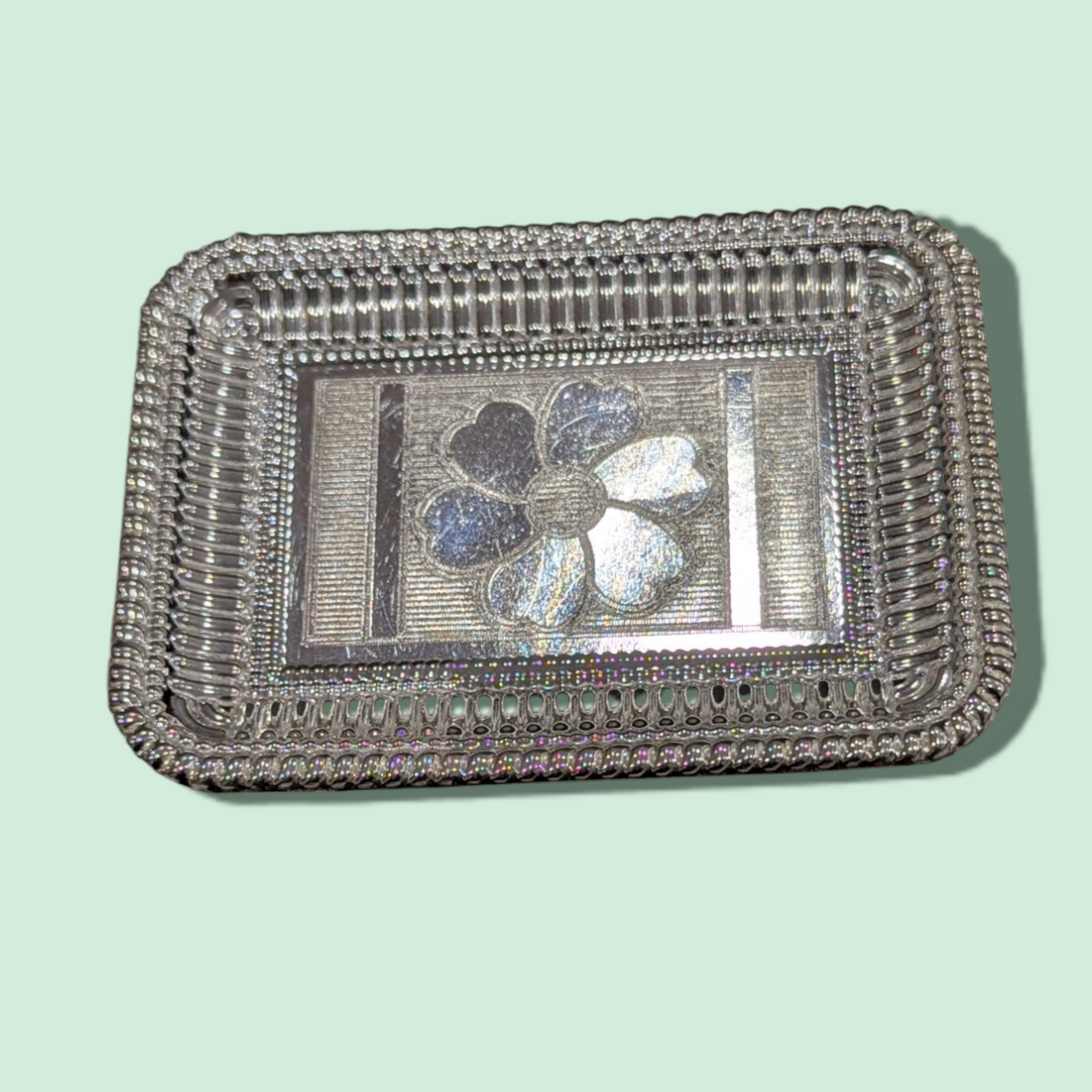 Silver Idol Plate