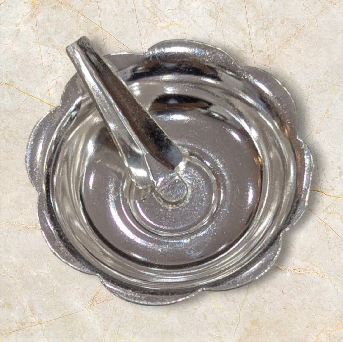 Silver Ekavathi Diya