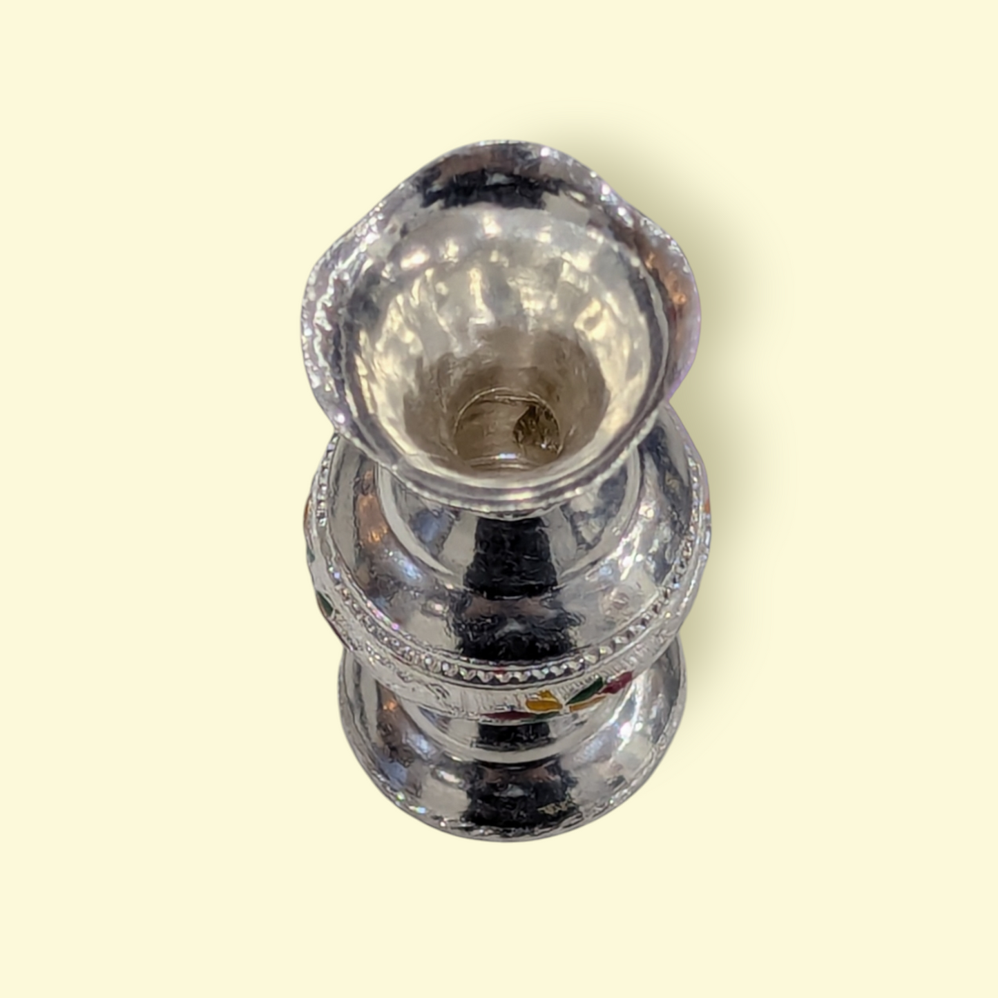 Silver Pot Kaddi Stand