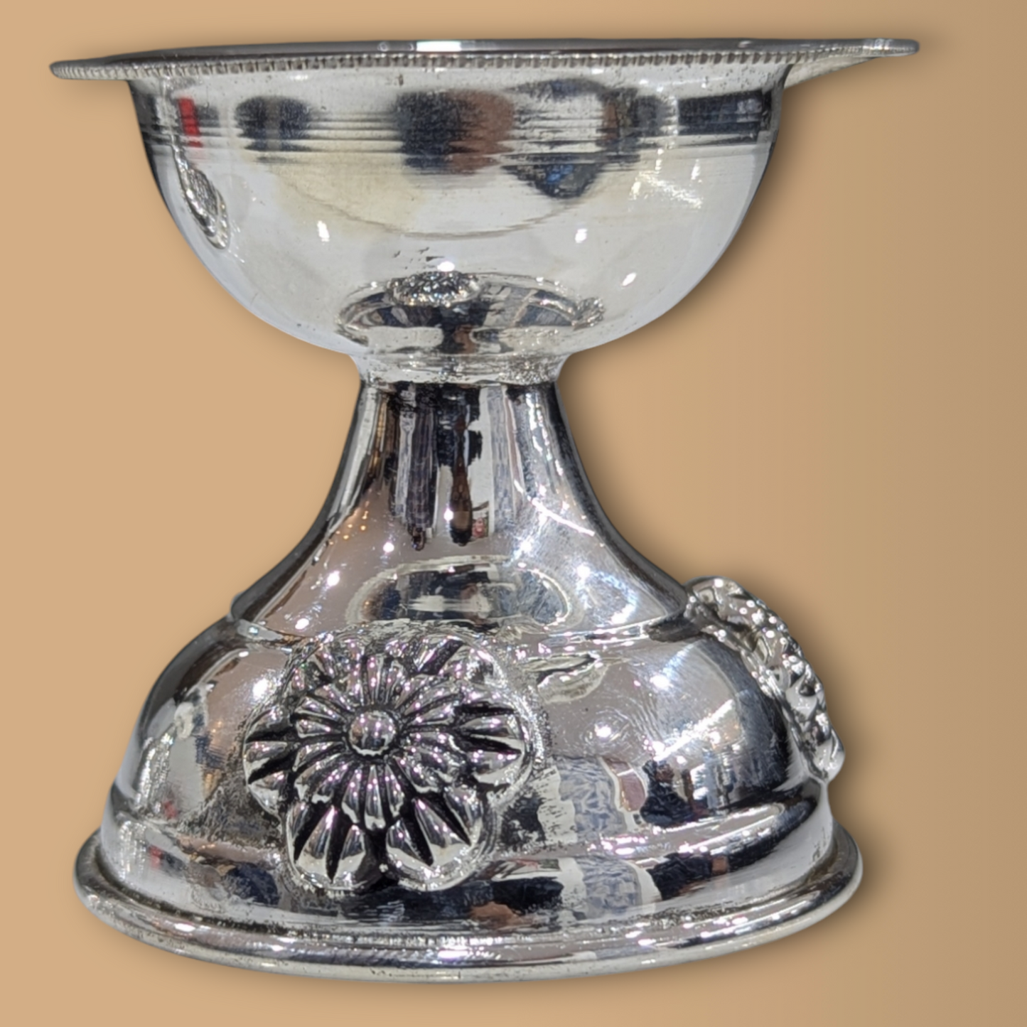 92.5 Silver Antique 1 Star Diya