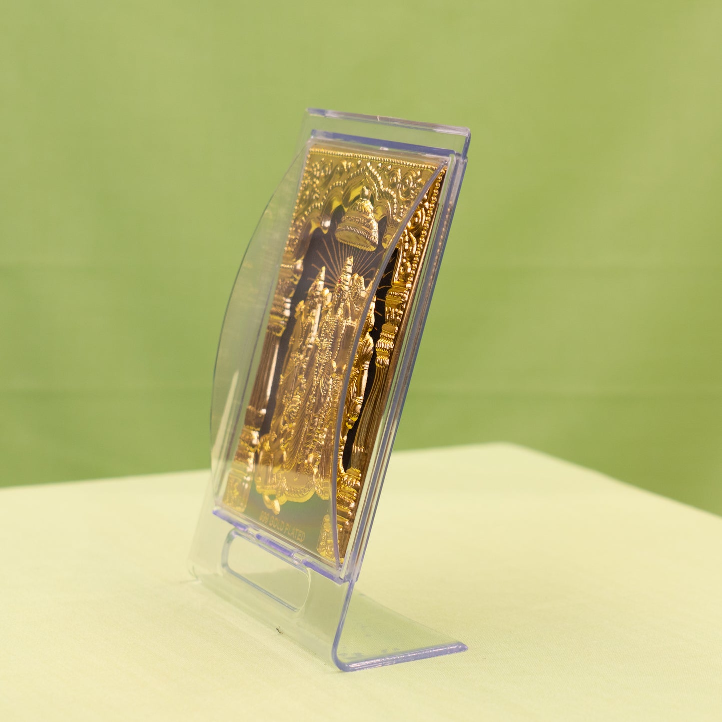 Gold Coated Ram Family Frame (No 2) Square