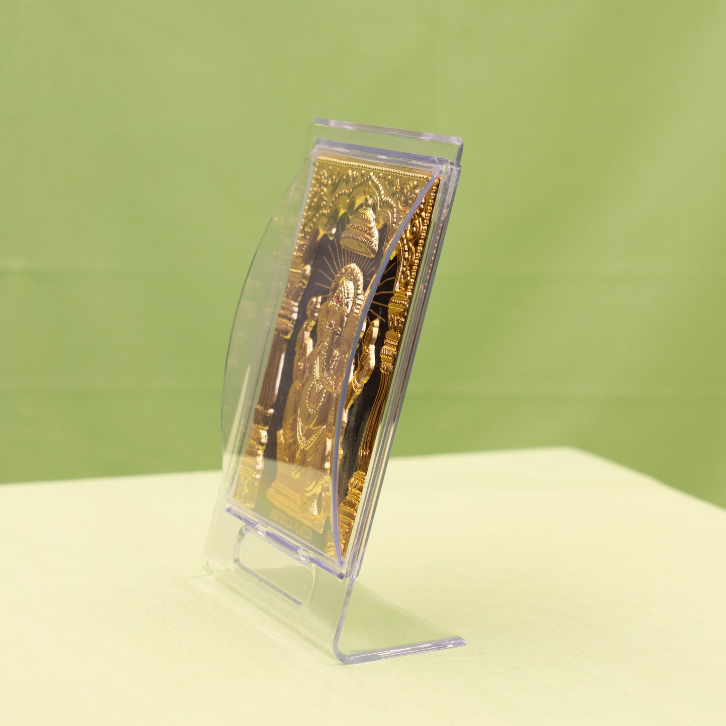 Gold Coated Ganesh Frame (No 2) Square