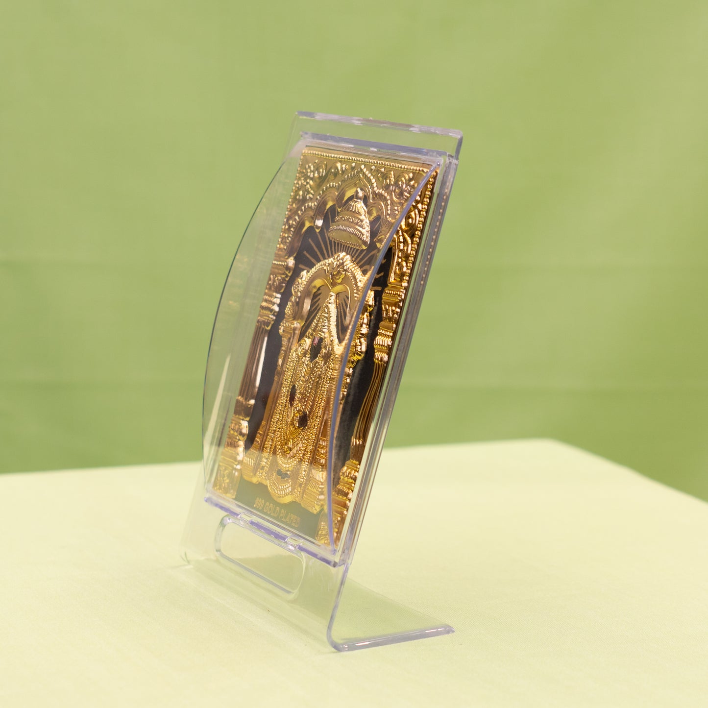 Gold Coated Balaji Frame (No 2) Square