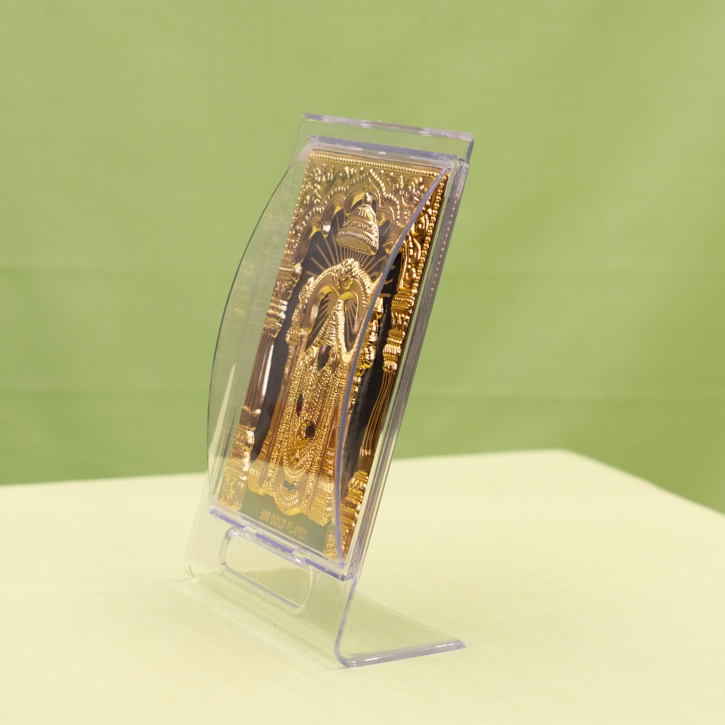 Gold Coated Balaji Frame (No 2) Square