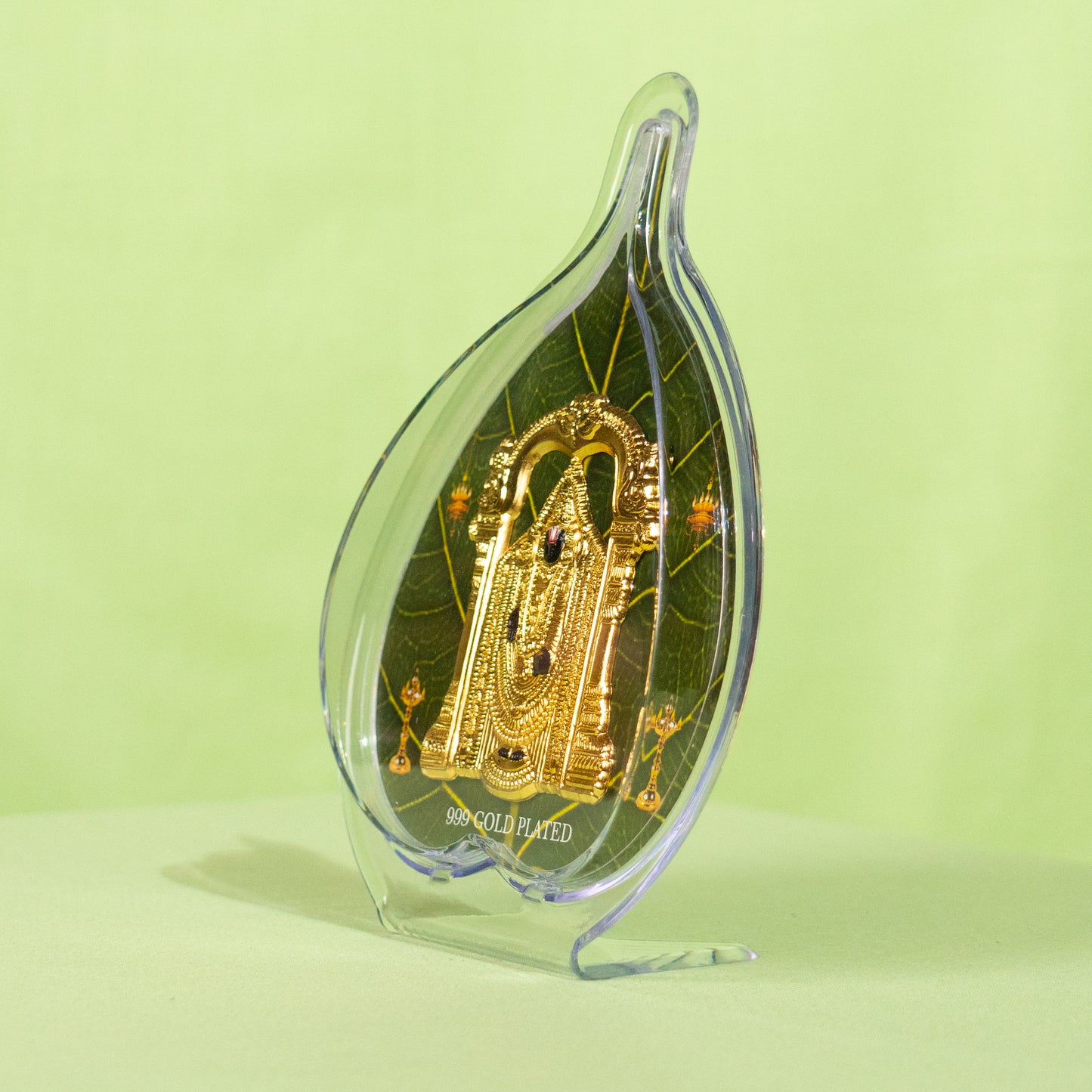 Gold Coated Balaji Frame (No 2) Leaf