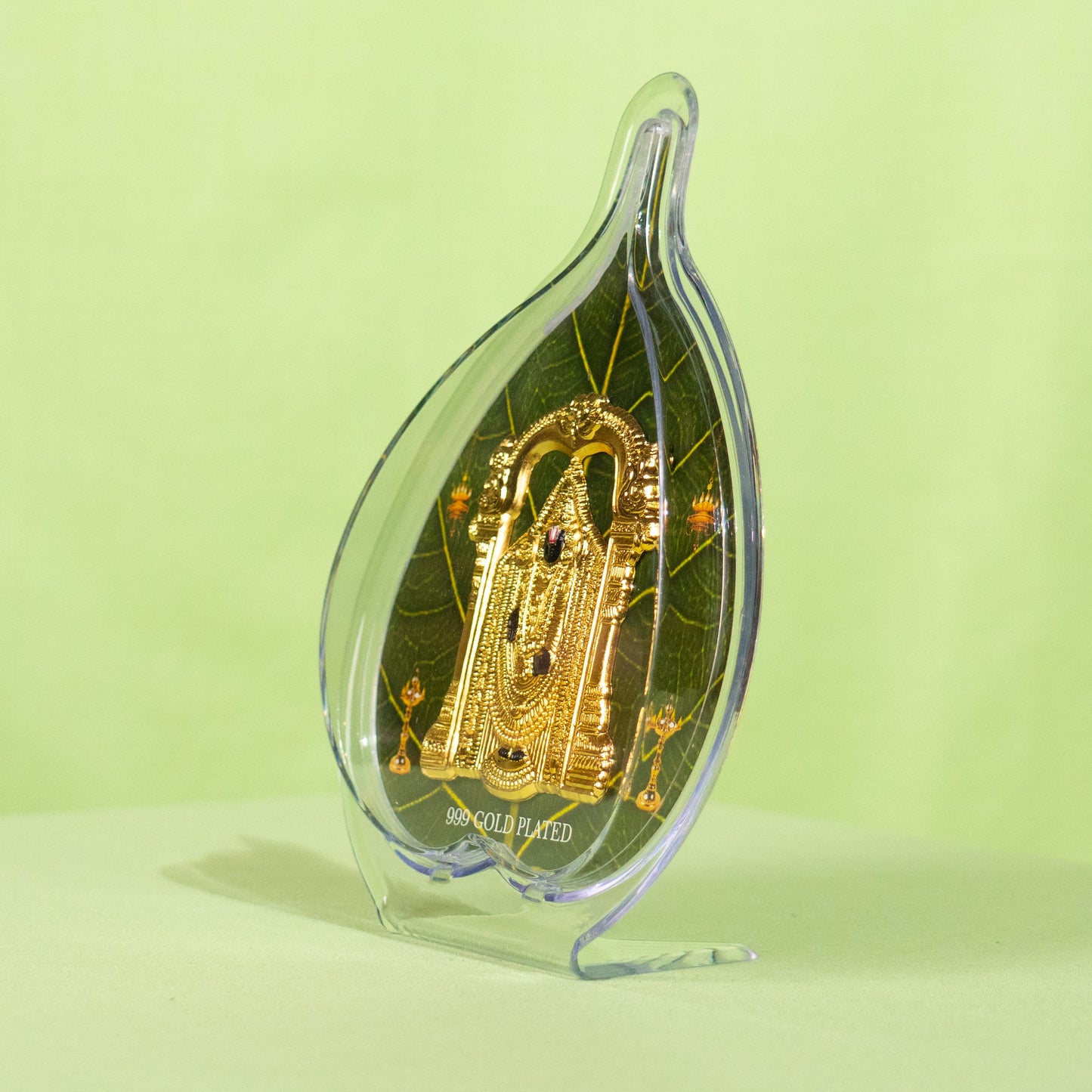 Gold Coated Balaji Frame (No 2) Leaf
