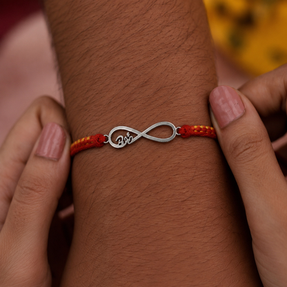 SILVER INFINITY BRO RAKHI