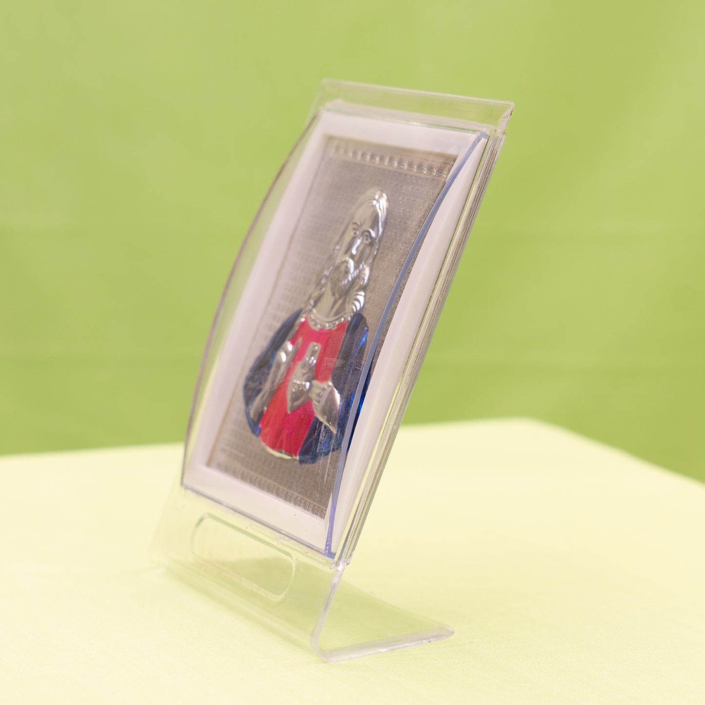 Silver Coated Jesus Frame (No 2)