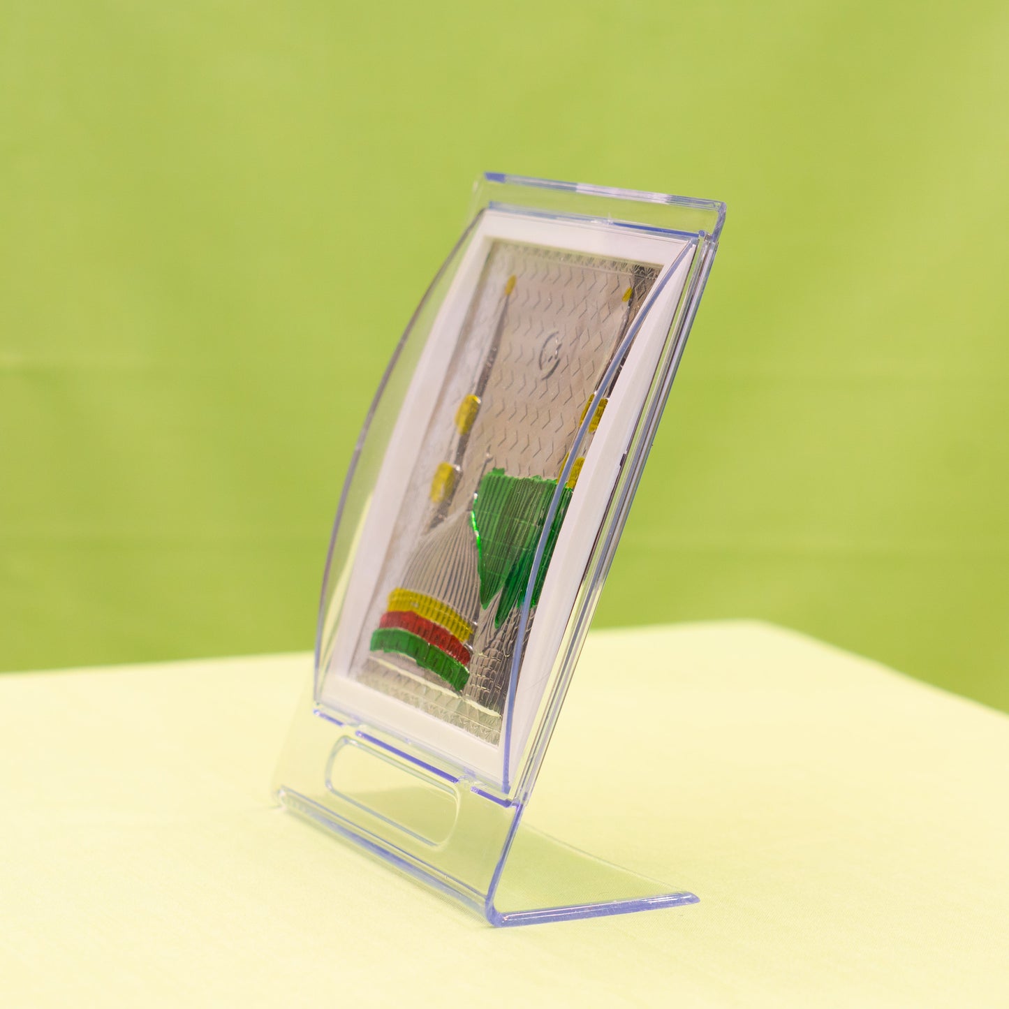 Silver Coated Makkah Frame (No 2)