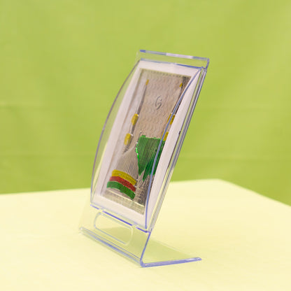 Silver Coated Makkah Frame (No 2)