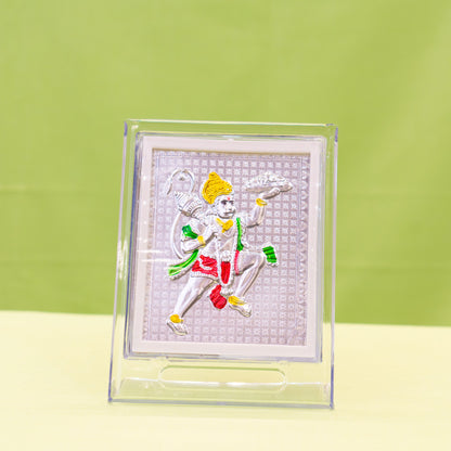 Silver Coated Hanuman  Frame (No 2)