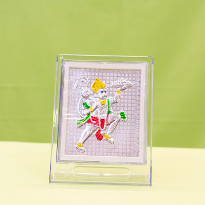 Silver Coated Hanuman  Frame (No 2)